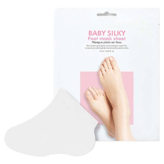 HOLIKA HOLIKA Baby Silky Foot Mask Sheet pėdų kaukė, 18 ml (iki 01-01)