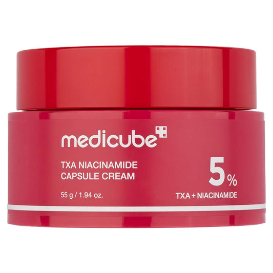 MEDICUBE TXA Niacinamide Capsule Cream veido kremas, 55 g.