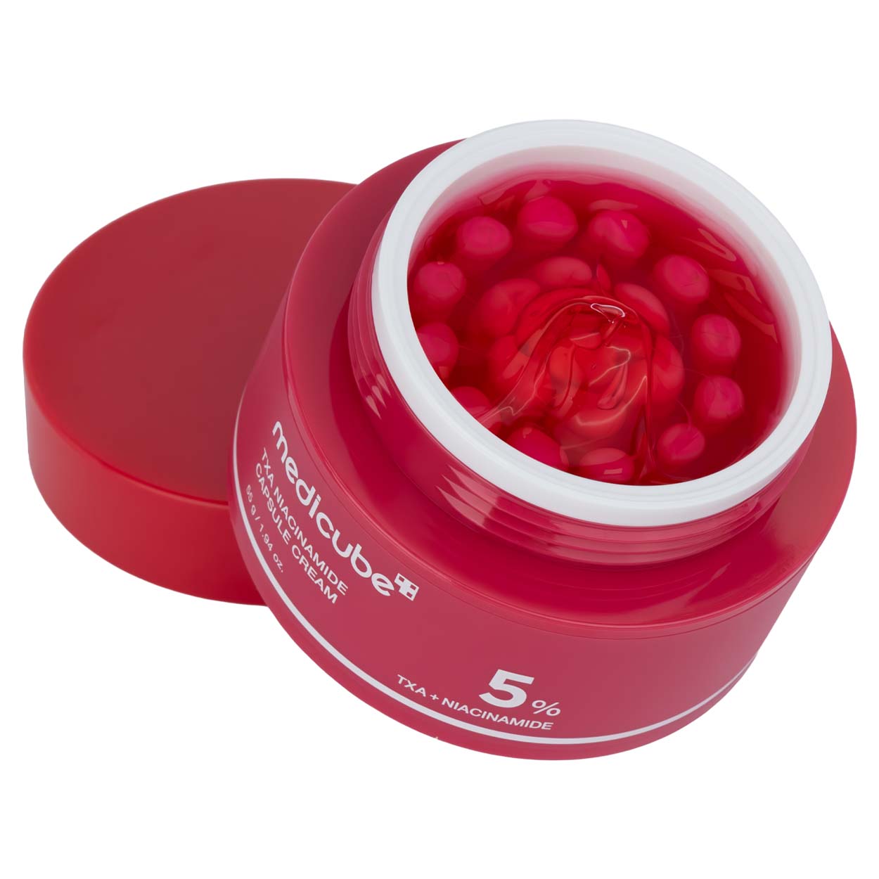MEDICUBE TXA Niacinamide Capsule Cream veido kremas, 55 g.