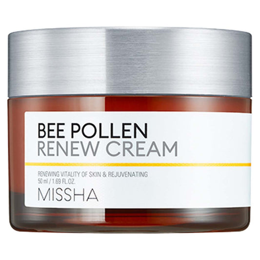 MISSHA Bee Pollen Renew Cream veido kremas, 50 ml