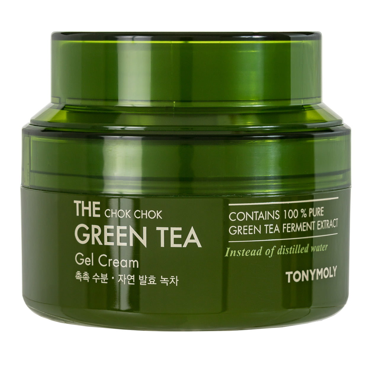 TONYMOLY The Chok Chok Green Tea Gel Cream veido kremas, 60 ml