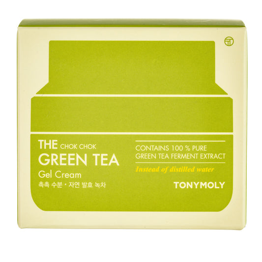 TONYMOLY The Chok Chok Green Tea Gel Cream veido kremas, 60 ml
