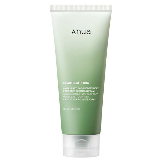 ANUA Heartleaf Quercetinol Pore Deep Cleansing Foam veido prausiklis, 150 ml