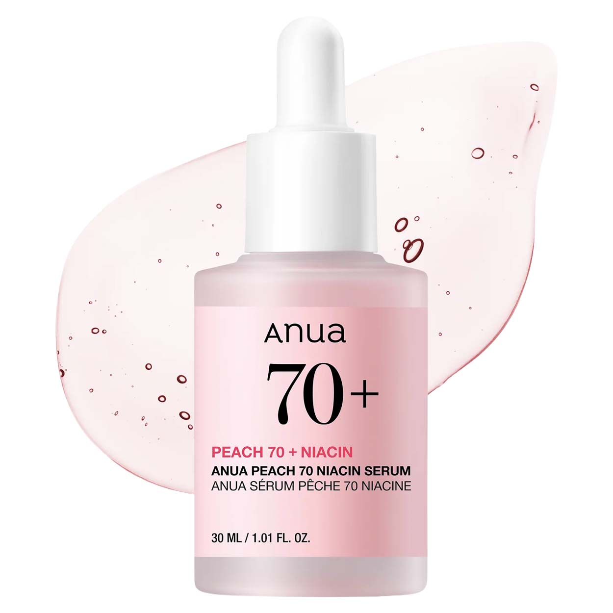 ANUA Peach 70% Niacin Serum veido serumas, 30 ml