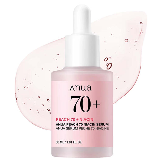 ANUA Peach 70% Niacin Serum veido serumas, 30 ml