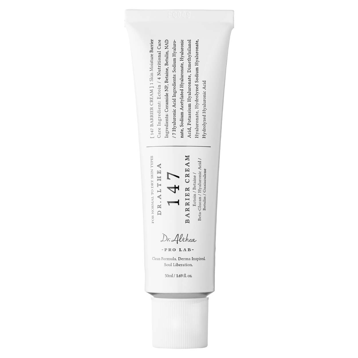 Dr. Althea 147 Barrier Cream barjerinis veido kremas, 50 ml