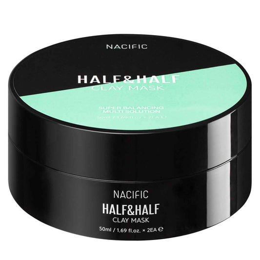 NACIFIC Half&Half Clay Mask molio kaukė veidui, 100 ml