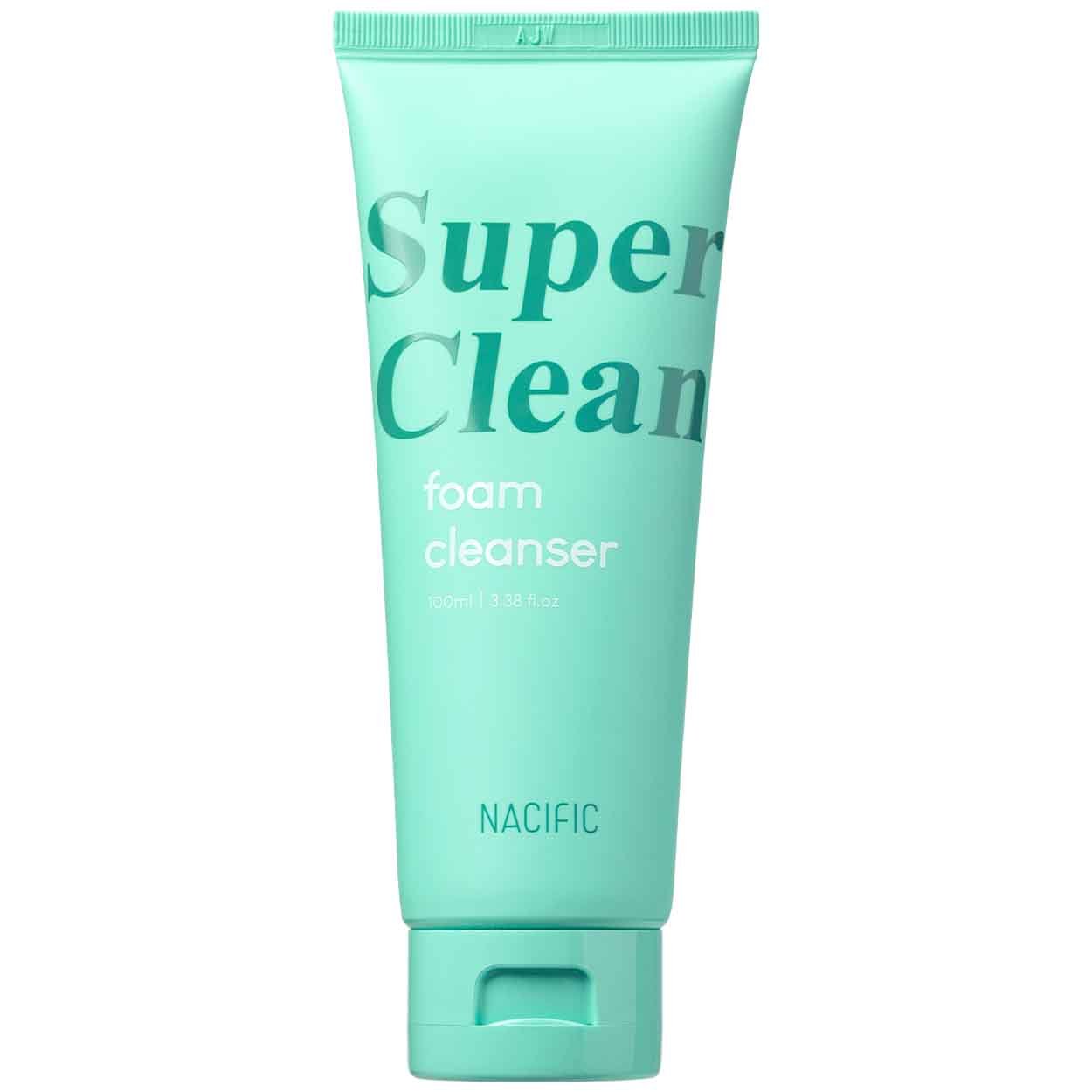 NACIFIC Super Clean Foam Cleanser prausiamosios veido putos, 100 ml