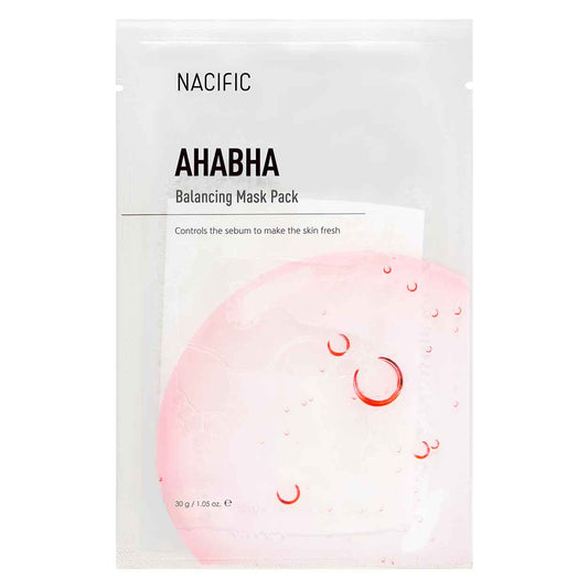 NACIFIC AHA/BHA Balancing Mask balansuojanti lakštinė veido kaukė, 30 g.