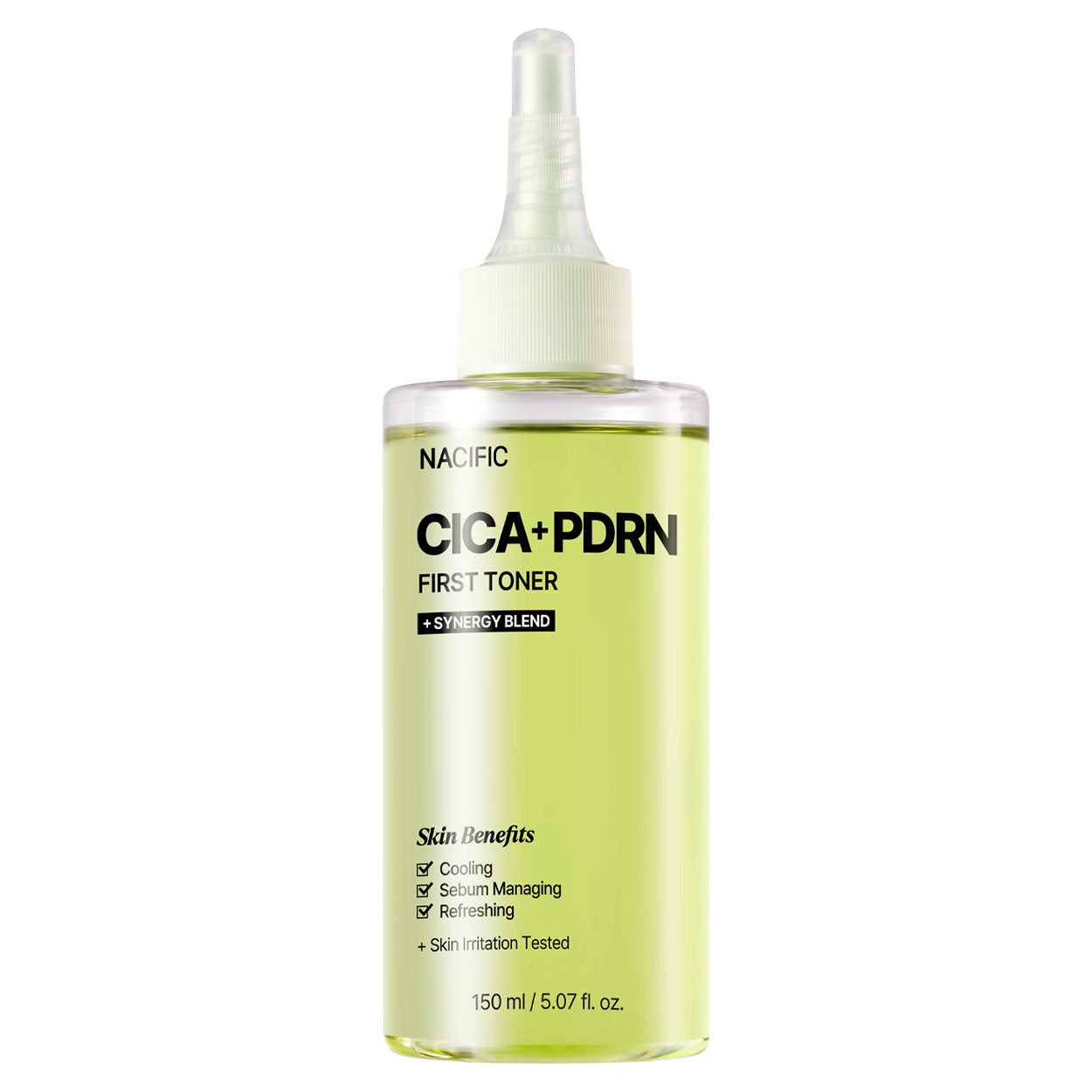 NACIFIC Cica + PDRN First Toner veido tonikas, 150 ml