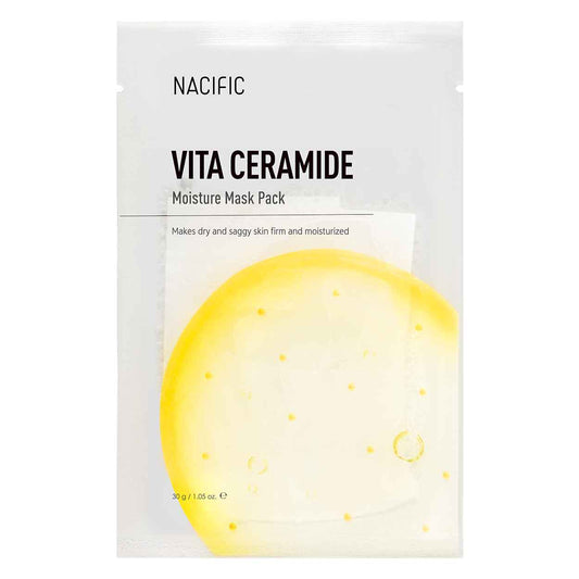 NACIFIC Vita Ceramide Moisture Mask drėkinanti lakštinė veido kaukė, 30 g.