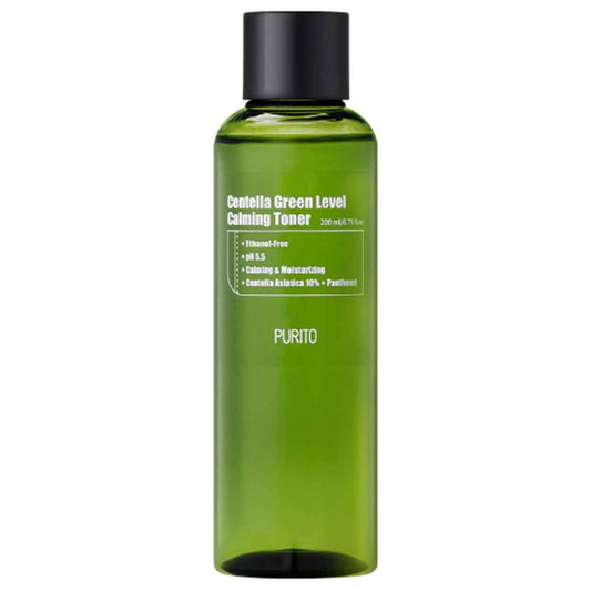 PURITO Centella Green Level Calming Toner tonikas, 200 ml