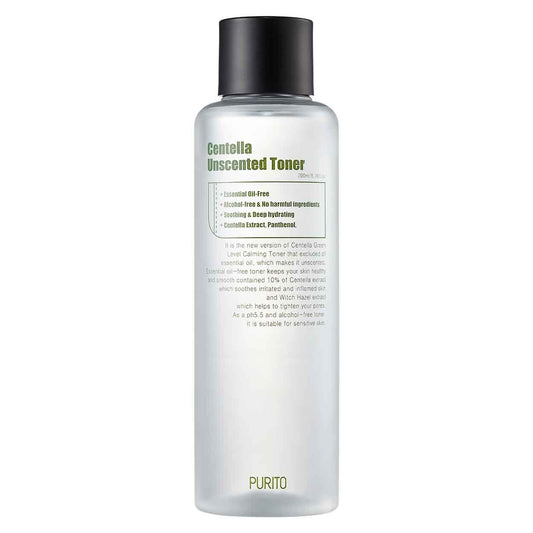 PURITO Centella Unscented Toner tonikas, 200 ml