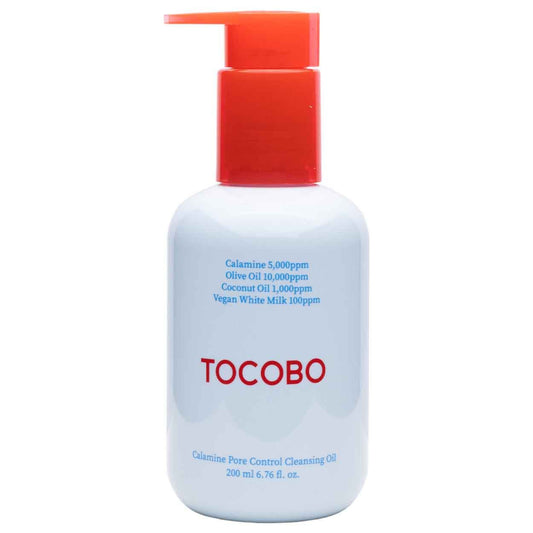 TOCOBO Calamine Pore Control Cleansing Oil valomasis aliejus veidui, 200 ml